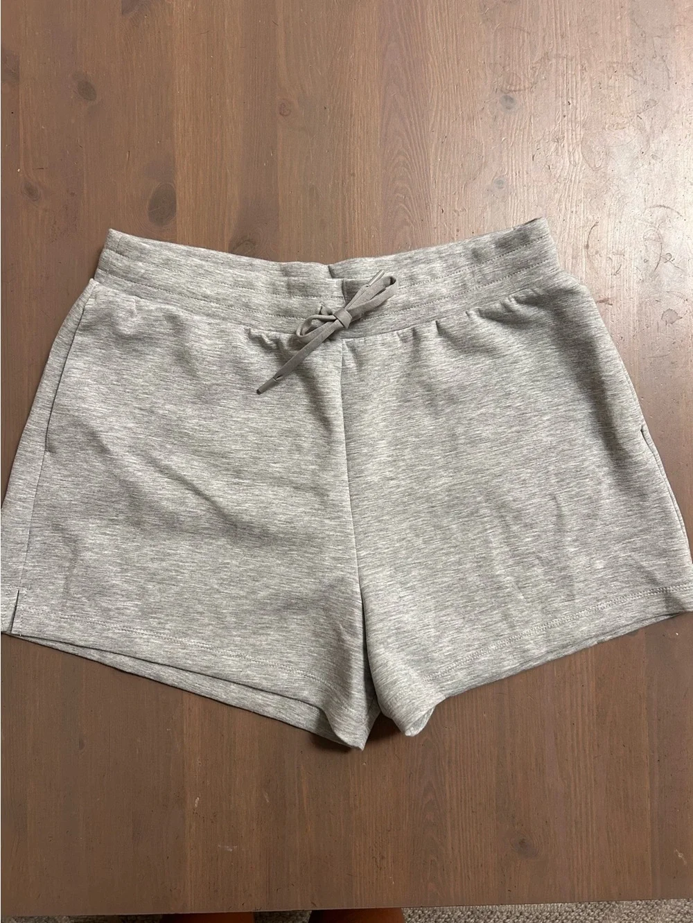 All In Motion Light Gray Athletic Lounge Shorts